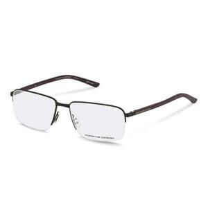 NWT PORSCHE DESIGN P8316 A Black Eyeglasses